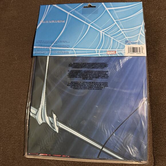 Marvel Spiderman VS Venom Banner Photo Backdrop Birthday Party Size 27.8x40 NWT - Picture 4 of 5
